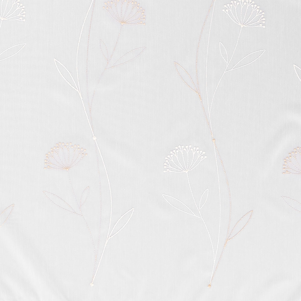 Store bestickt - Beige, Höhe: 285 cm