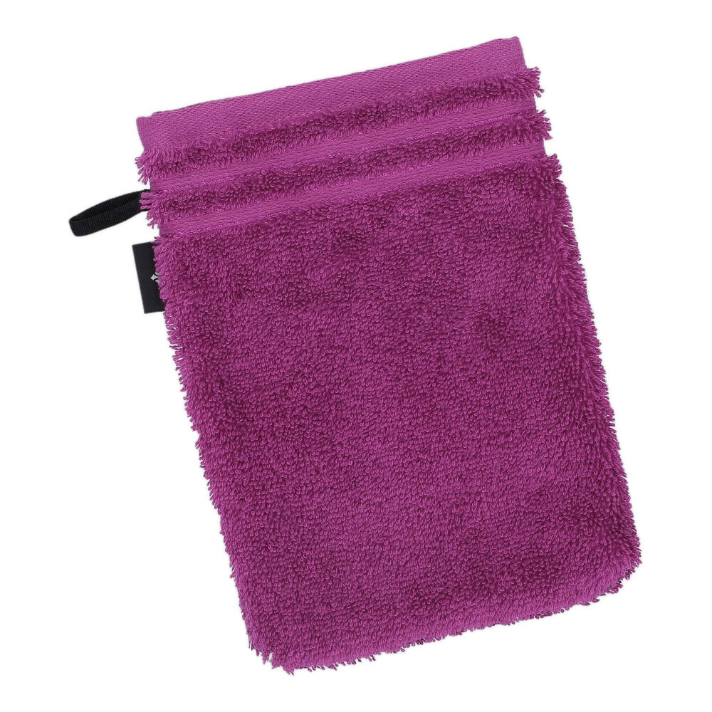 VOSSEN Waschhandschuh Calypso - Lila, Größe: 16 x 22 cm