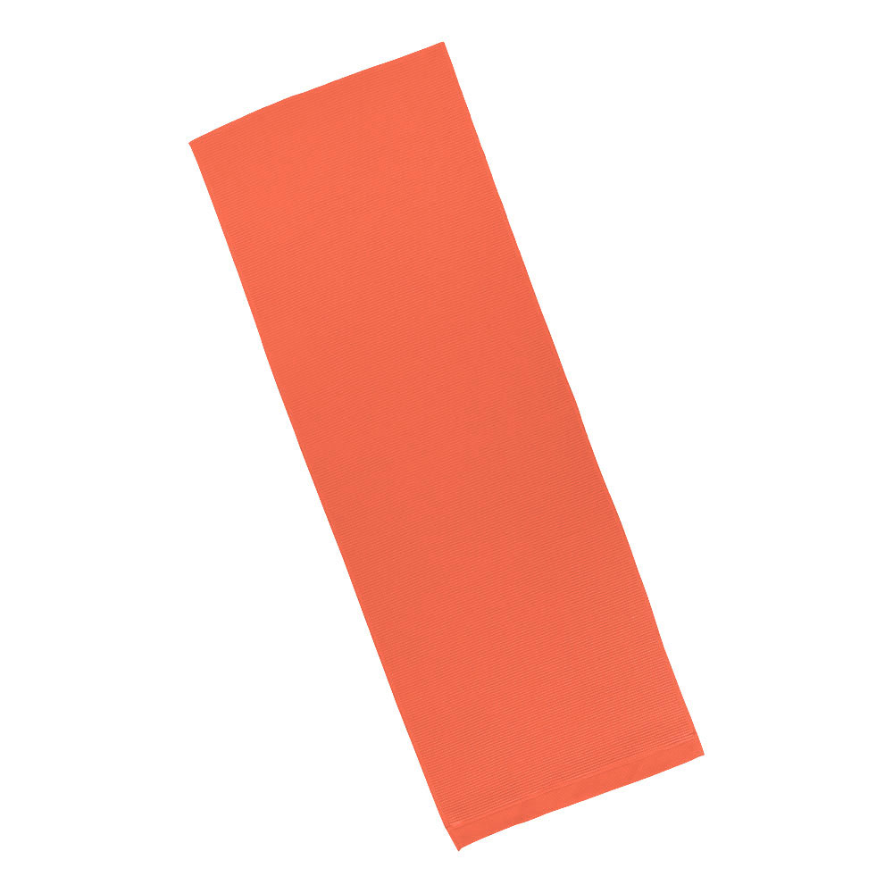 Saunatuch Doublepiquee Chrisi - Mittel Lachs, Größe: 72 x 200 cm