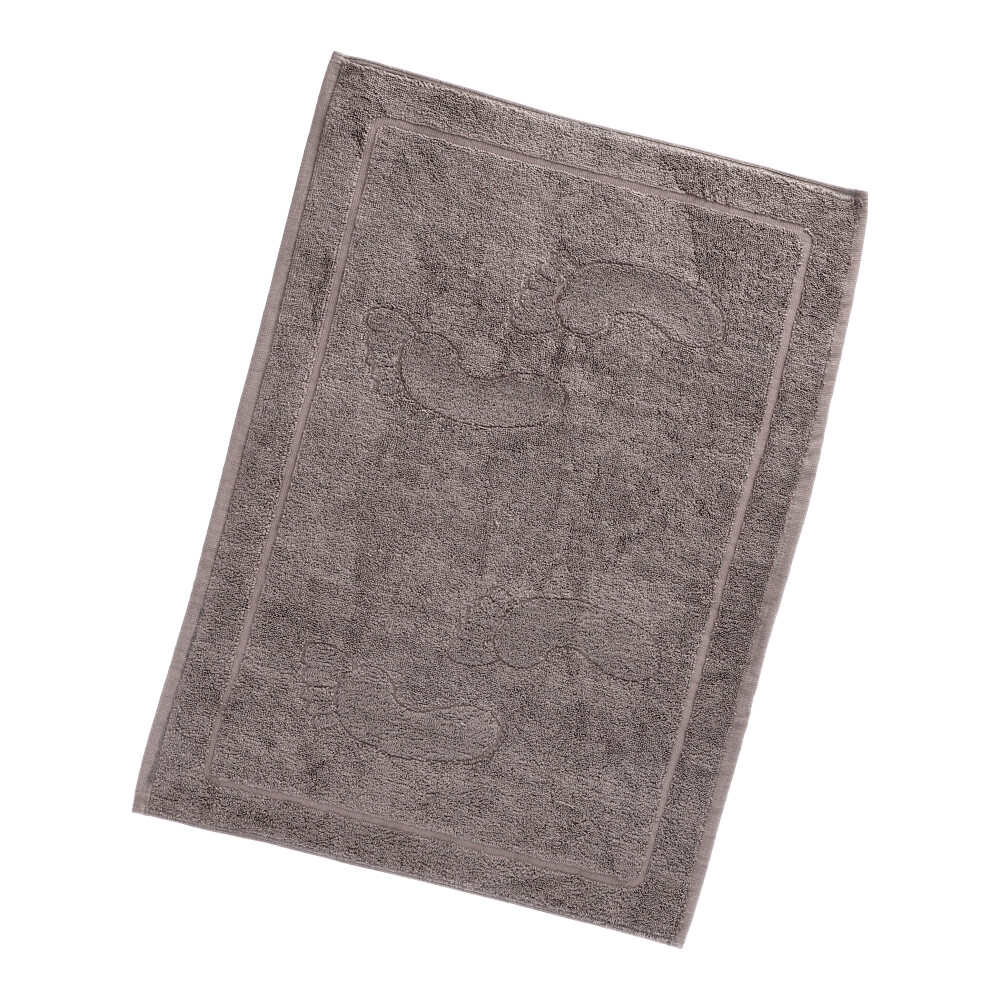 Badvorleger Füsse - Grau, Größe: 50 x 70 cm