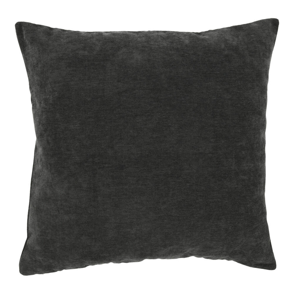 Zierkissenhülle ohne Füllung - Schwarz, Größe: 45 x 45 cm