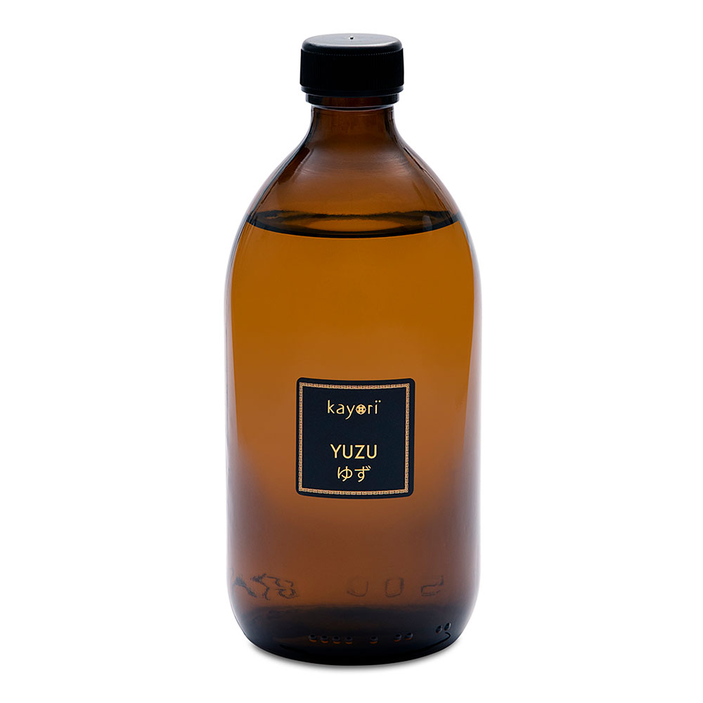 KAYORI Nachfüller 500 ml - Schwarz, Größe: 7,5 x 18 cm