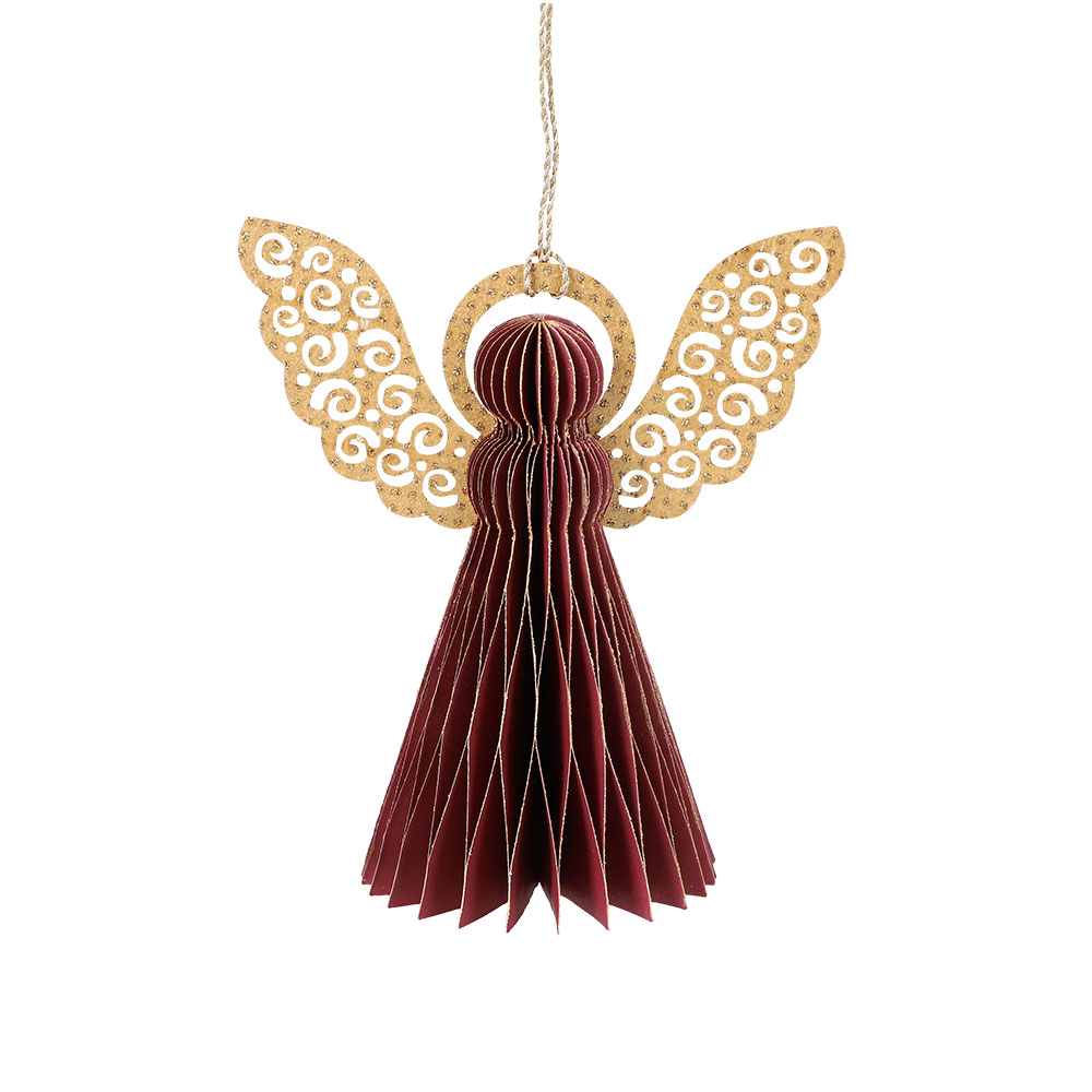 Weihnachtsengel aus Papier