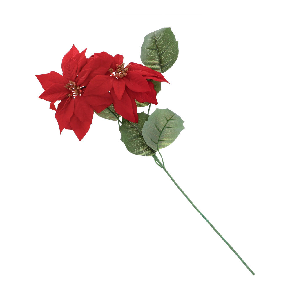 Weihnachtsstern 3er - Rot, Höhe: 61 cm