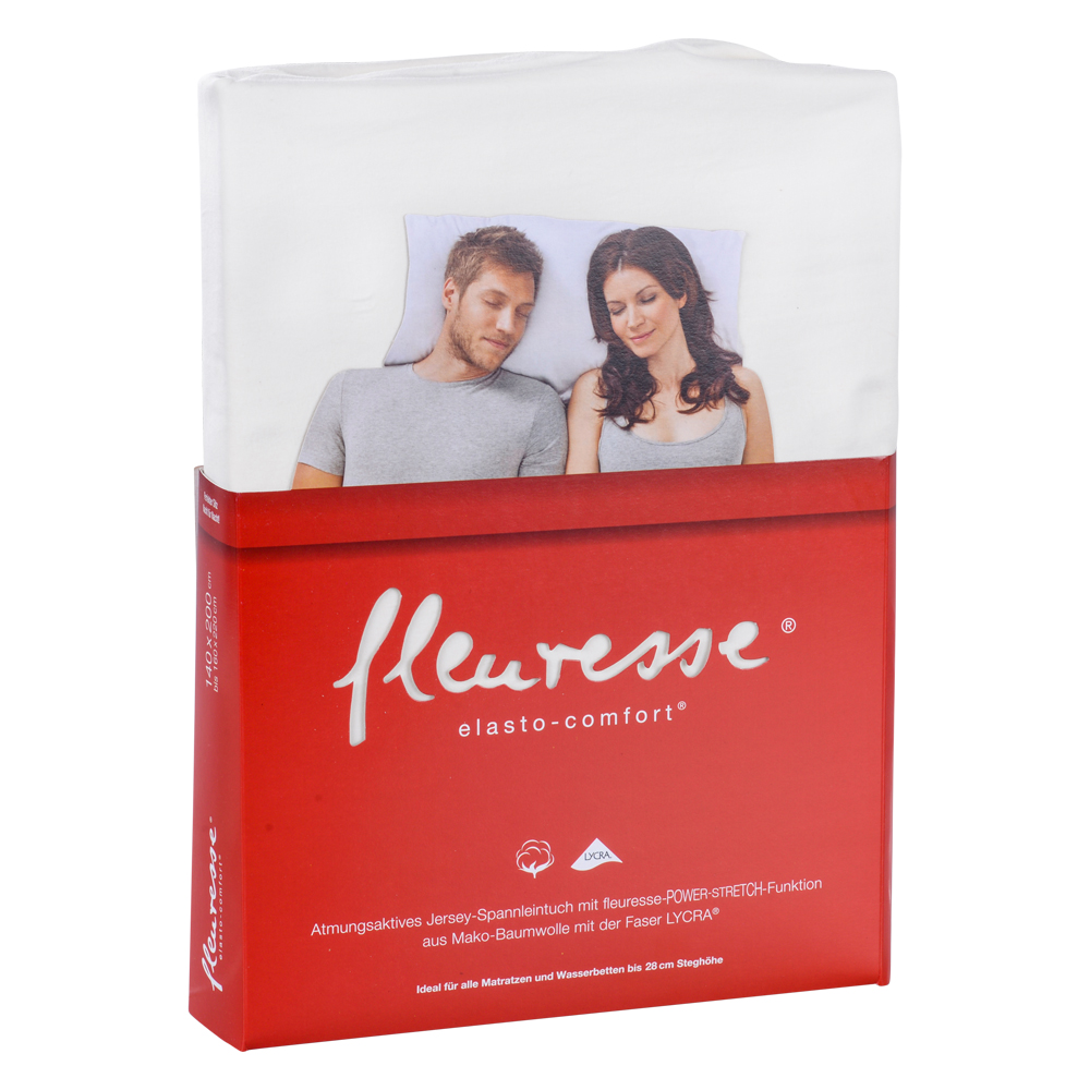 FLEURESSE Jerseyleintuch