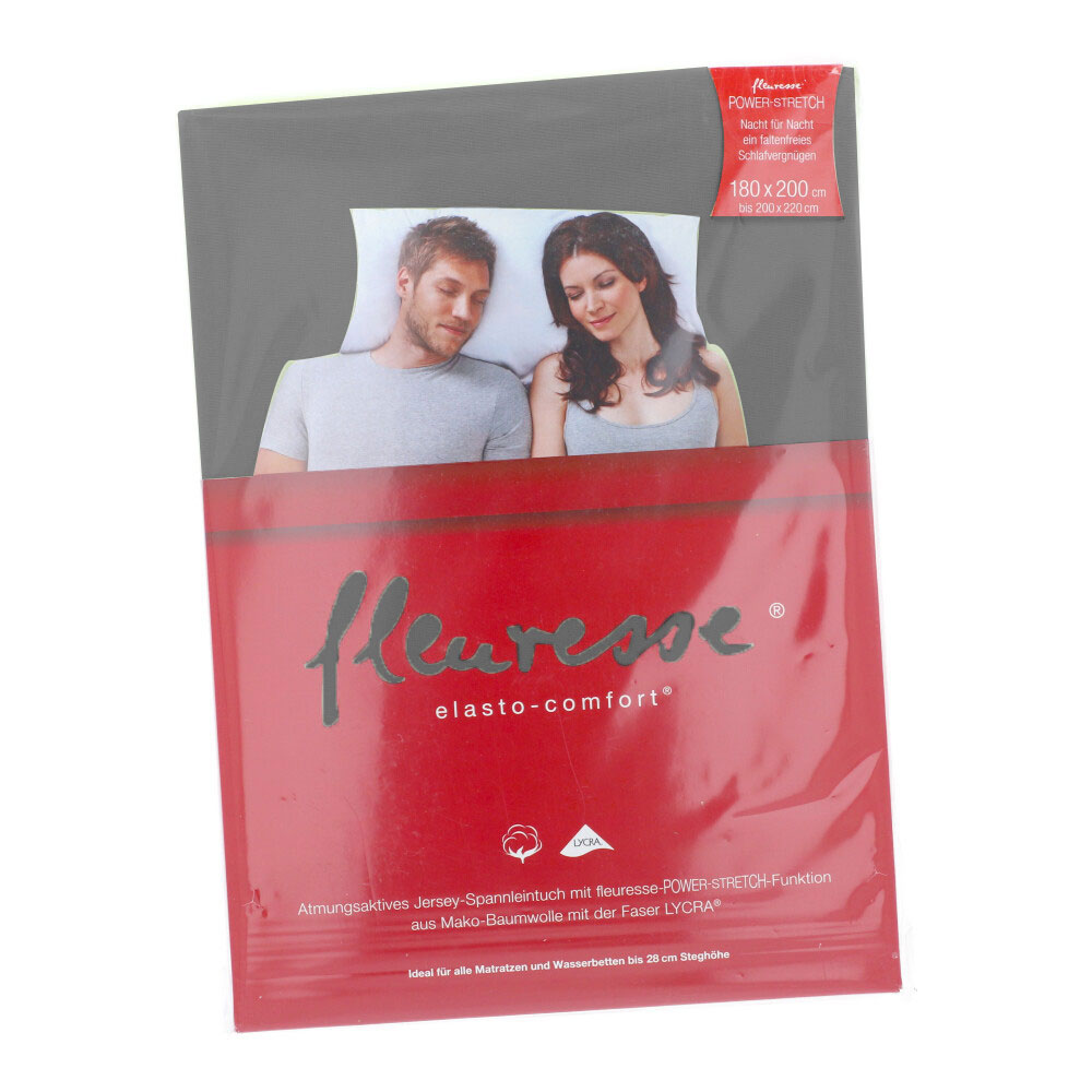 FLEURESSE Jerseyleintuch