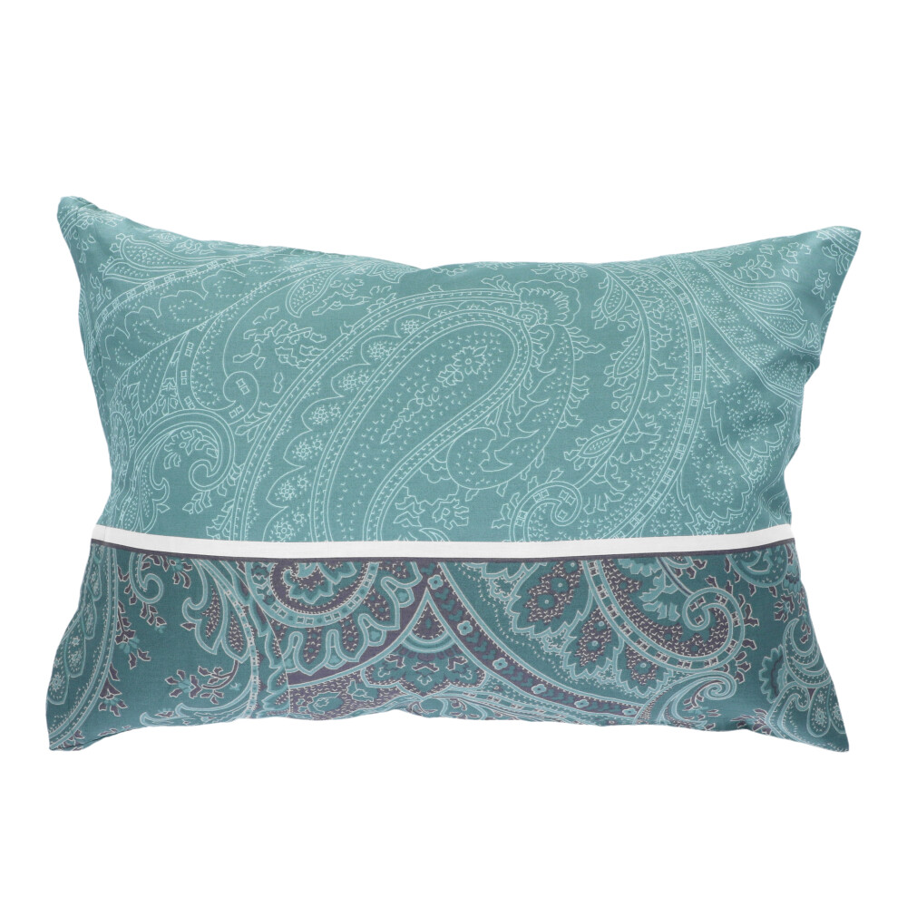 Satin Kissenbezug - Mint, Größe: 40 x 60 cm