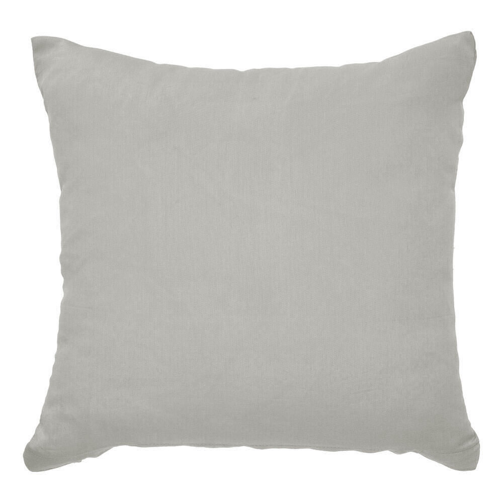 Tencel Kissenbezug - Grau, Größe: 40 x 40 cm