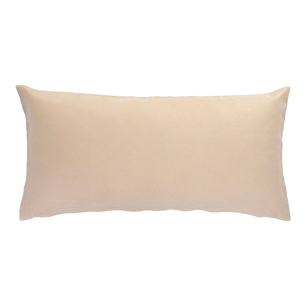 Tencel Baumwoll-Kissenbezug - Hell Natur, Größe: 40 x 80 cm