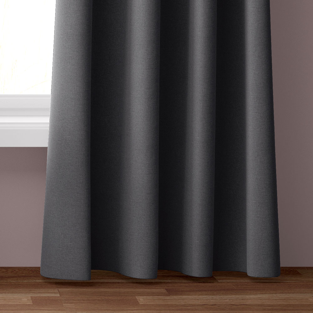 Verdunkelungsdekor FR - Grau, Höhe: 280 cm
