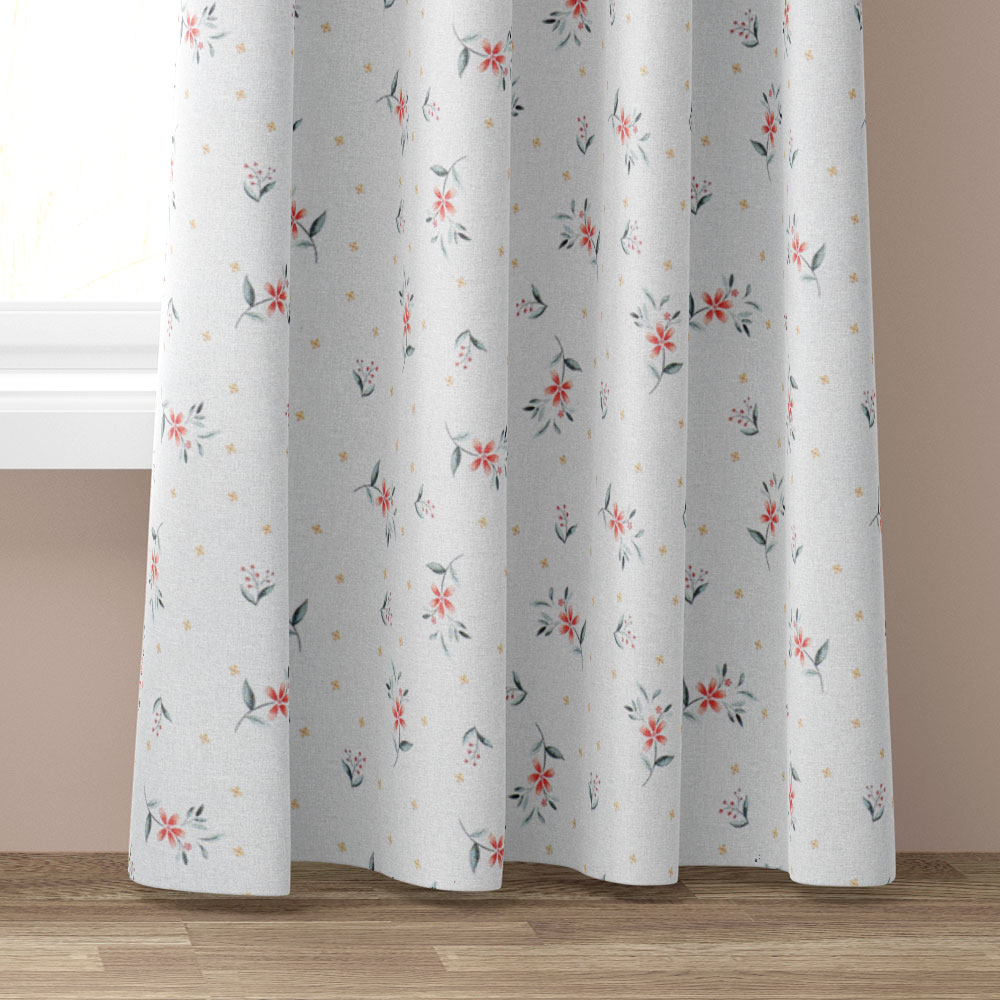 Dekostoff bedruckt - Rot, Breite: 160 cm