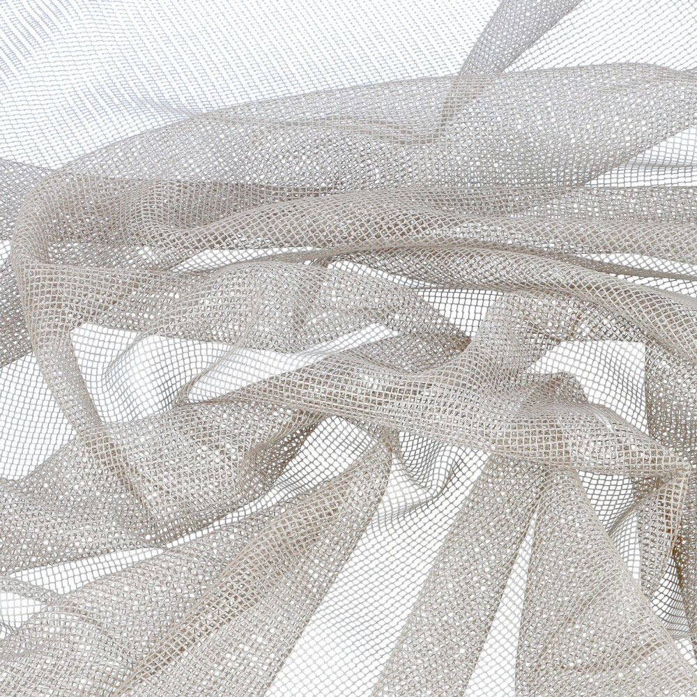 Netzstore biologisch abbaubar - DUNKEL SAND, Höhe: 295 cm