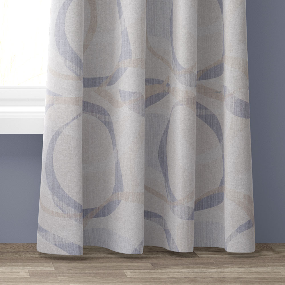 Verdunkelungsdekor 80% - Grau, Breite: 150 cm