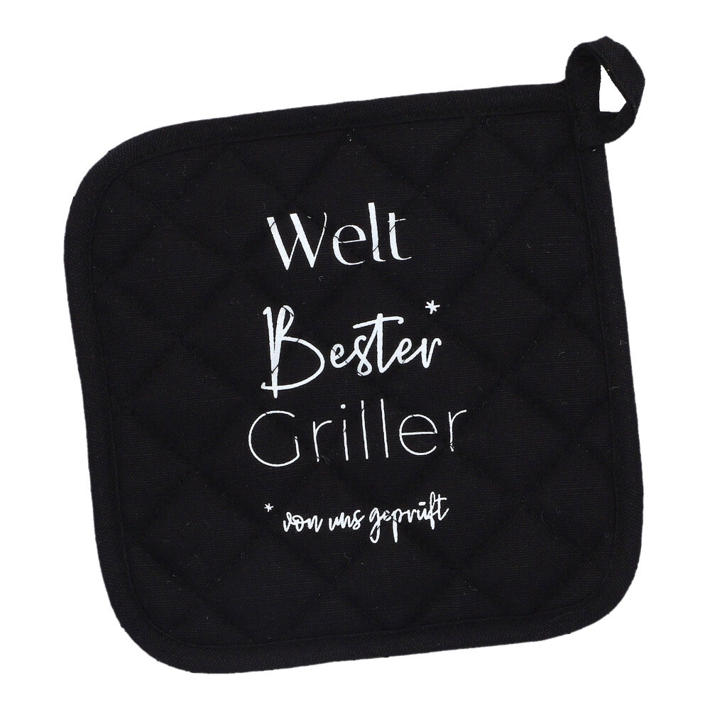 REITER Küchenhelfer "Griller" - Schwarz, Größe: 20 x 20 cm