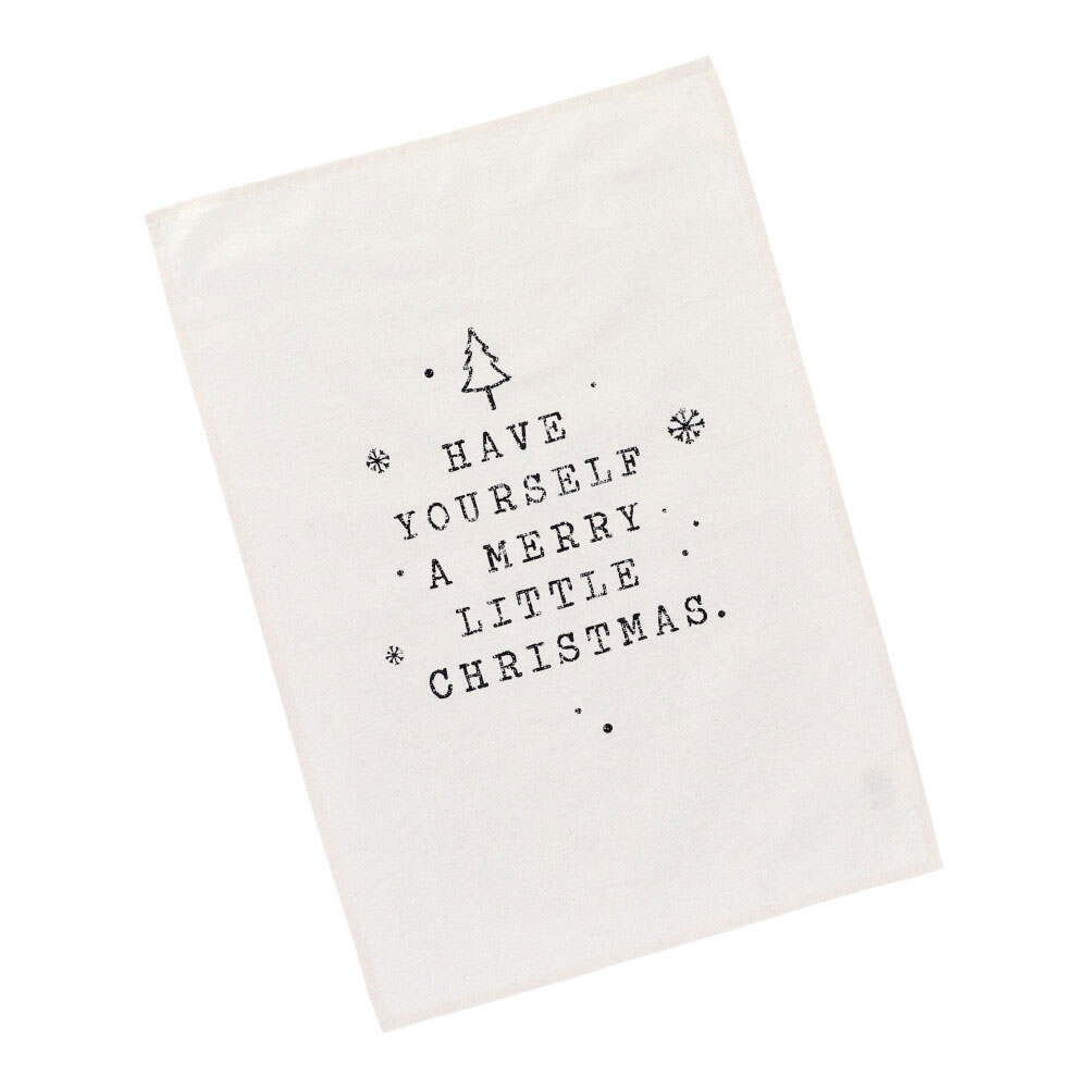 REITER Geschirrtuch Christmas - Sand, Größe: 50 x 70 cm