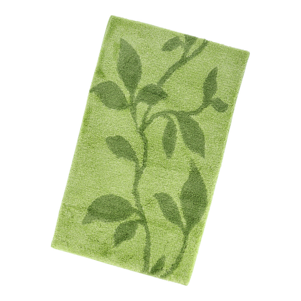Badematte Ranke - Maigrün, Größe: 60 x 100 cm