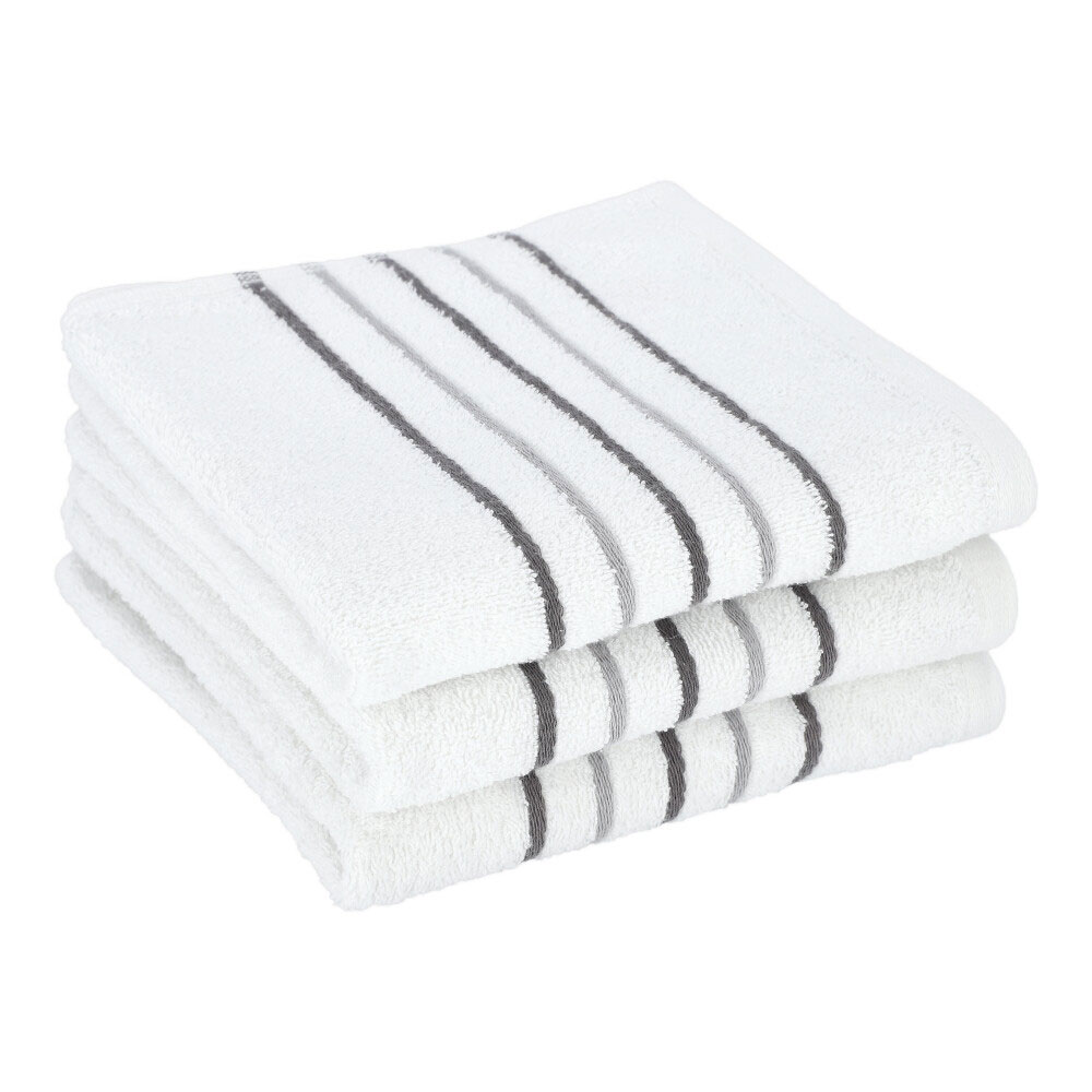 Handtuch Sandra - Weiß, Größe: 50 x 90 cm