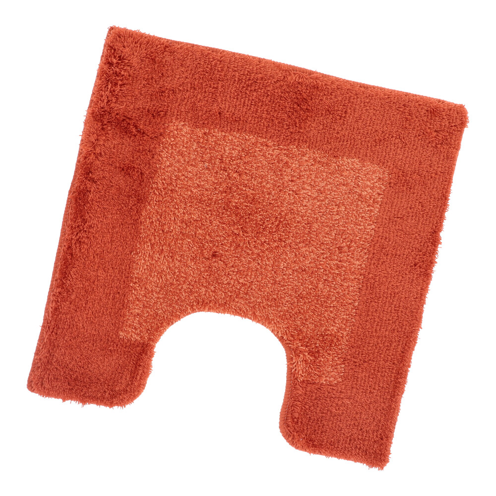 WC Vorleger Square - Dunkel Orange, Größe: 50 x 50 cm