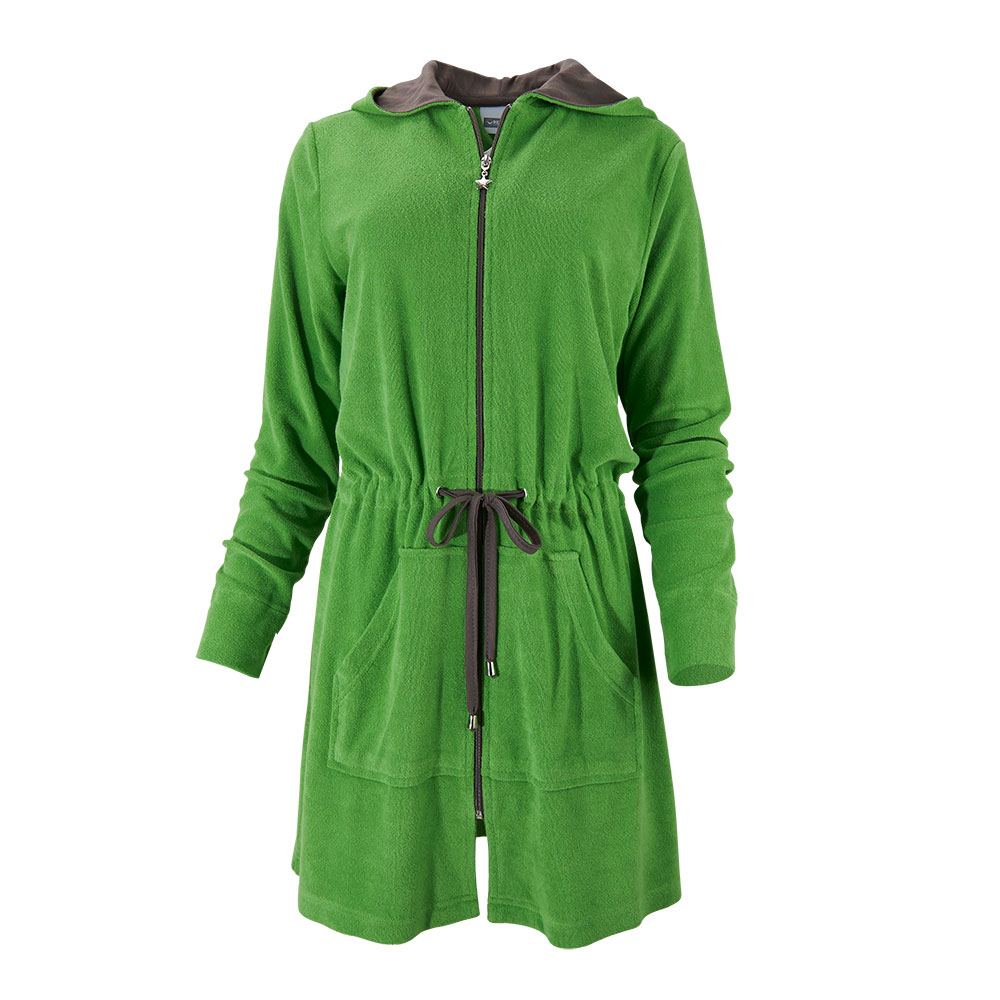 Damen Bademantel Nina - Large, Gras