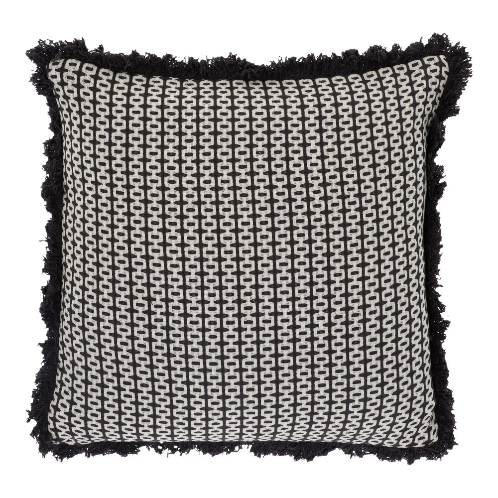 Zierkissenhülle ohne Füllung - Schwarz, Größe: 45 x 45 cm