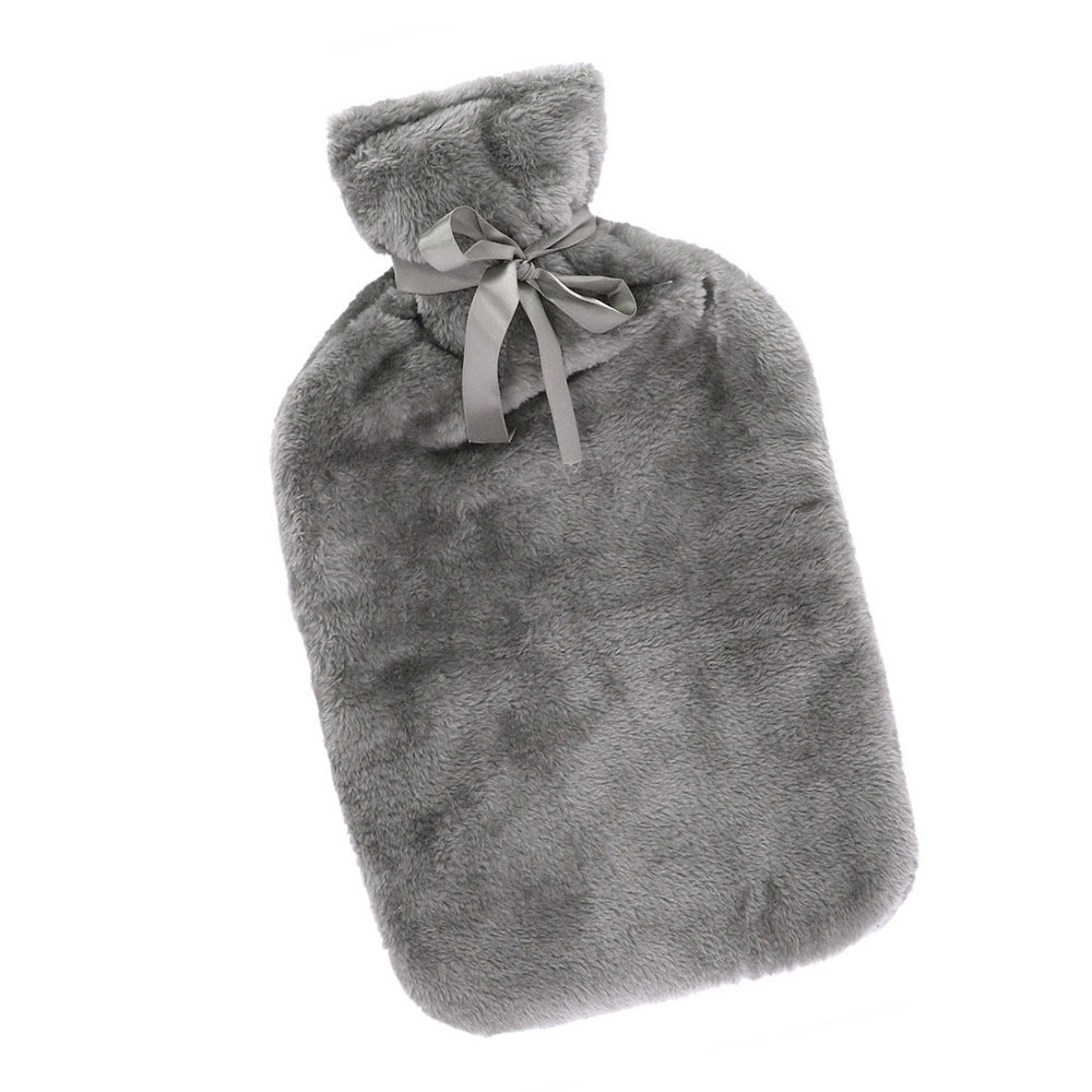 Wärmeflasche Cashmeretouch - Grau, Größe: 20 x 33 cm