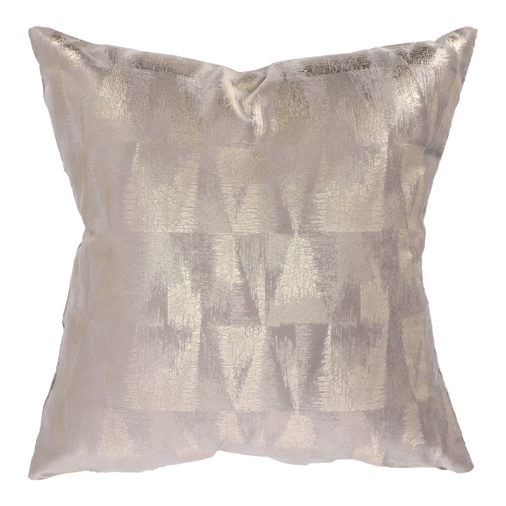 Zierkissenhülle ohne Füllung - Dunkel Beige, Größe: 43 x 43 cm