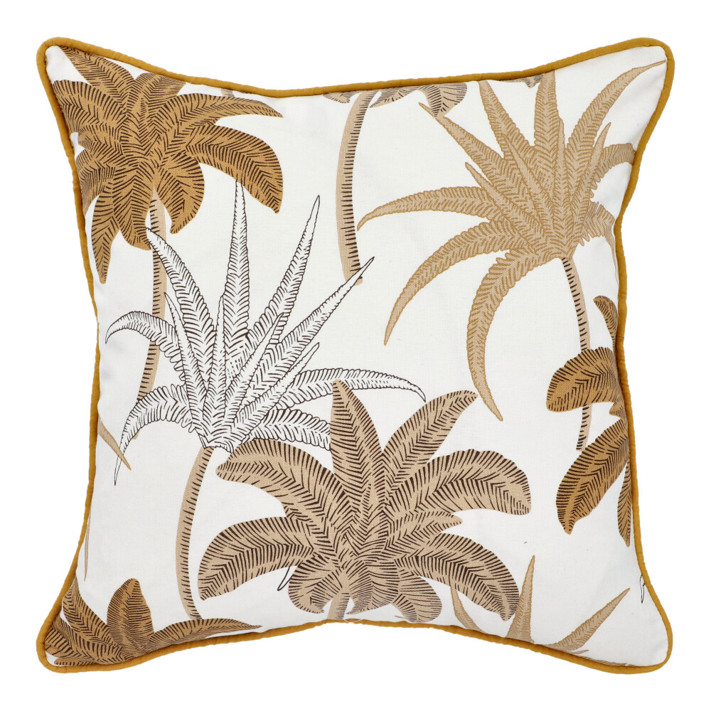 Zierkissenhülle ohne Füllung - Hell Beige, Größe: 45 x 45 cm