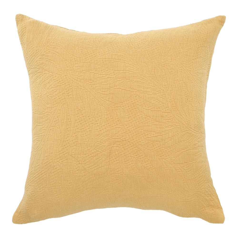 Zierkissenhülle ohne Füllung - Gelbbeige, Größe: 45 x 45 cm