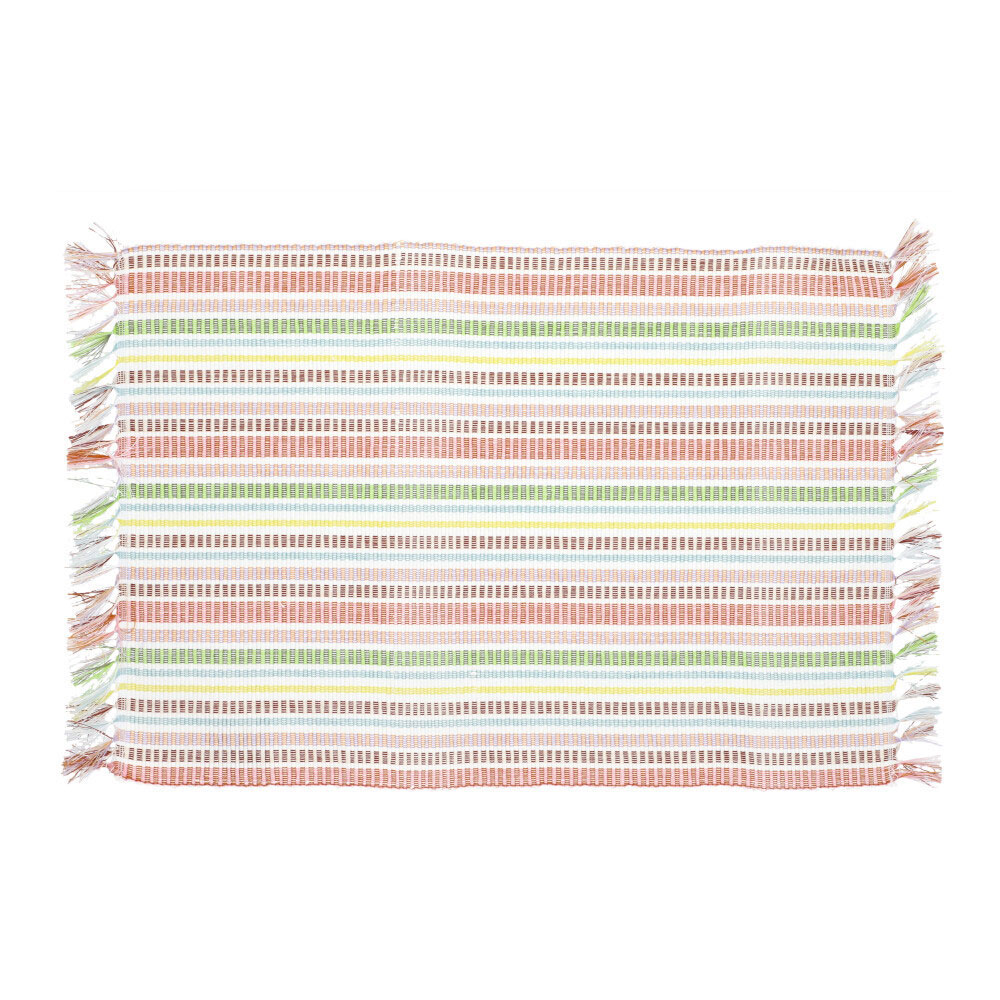 REITER Tischset gestreift - Resedagrün, Größe: 35 x 50 cm