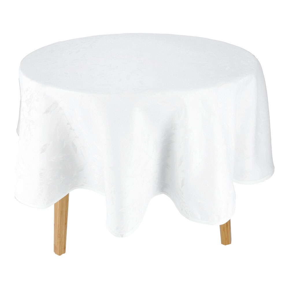 REITER Tischdecke - Weiß, Rund: 150 x 150 cm