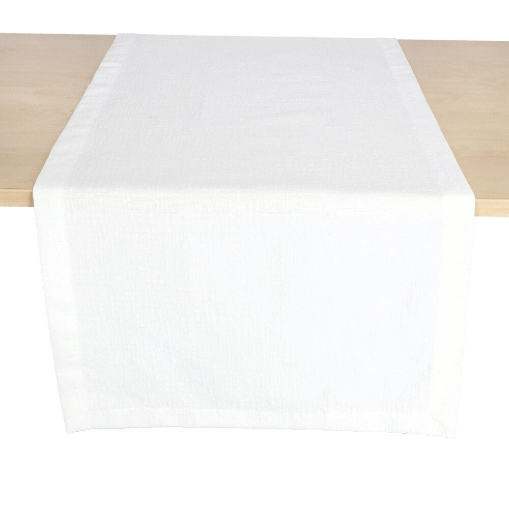REITER Tischläufer Special - Weiß, Größe: 40 x 140 cm