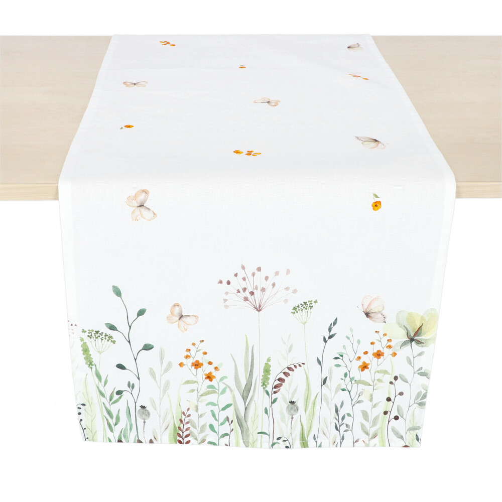 REITER Tischläufer - Resedagrün, Größe: 40 x 140 cm