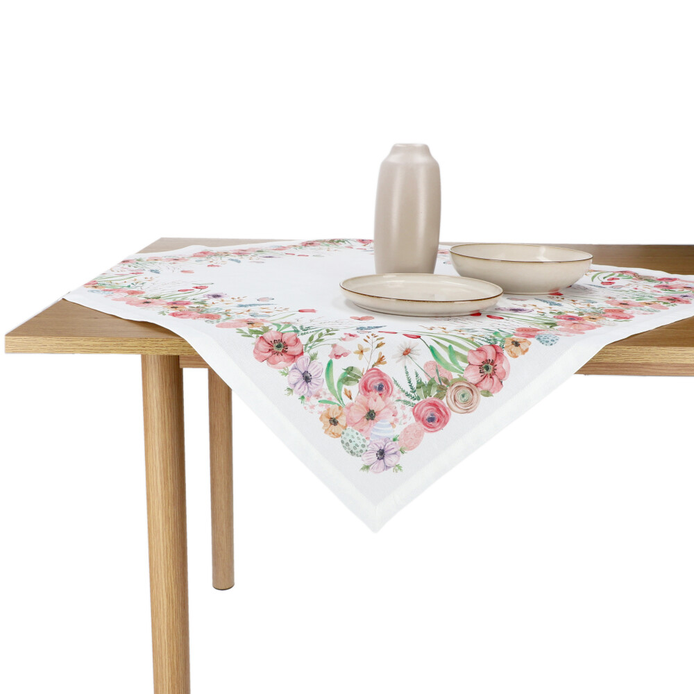 REITER Mitteldecke - Rosagelb, Größe: 80 x 80 cm