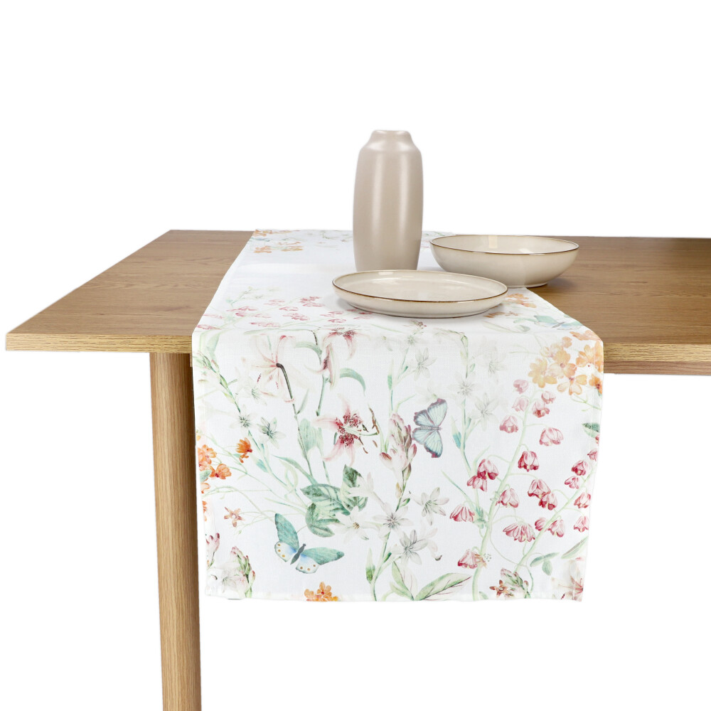 REITER Tischläufer "Garden" - Mint, Größe: 40 x 140 cm